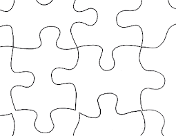 Blank white unfinished puzzles game stack mockup, connecting together. Big Puzzle Pieces Picture Quotes Quotesgram