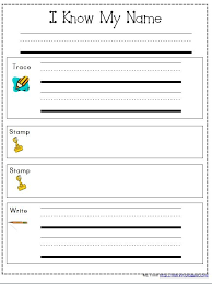 Below you'll find a full set of printable print handwriting and cursive handwriting worksheets on lined paper. Kindergarten Name Writing Practice Worksheets 1000 Ideas About Name Writing On Pinterest Worksheet Template Tips And Reviews