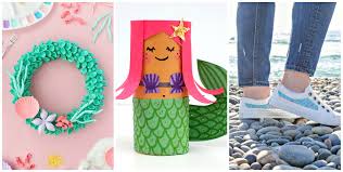 Featuring frozen piña colada drink mix, this tropical punch is different than other this is genius! 9 Now Ideas Mermaid Crafts For Kids Make And Takes