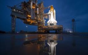 A piece of history right here. Reflections Of Nasa S Last Shuttle To Fly Space Wallpaper Final Shuttle Mission Nasa Shuttle Program Shuttle Photos Space