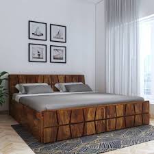 Buy king size bed online. House Of Pataudi Sheesham Wood King Size Bed With Box Storage For Bedroom Teak Finish Solid Wood King Box Bed Price In India Buy House Of Pataudi Sheesham Wood King Size