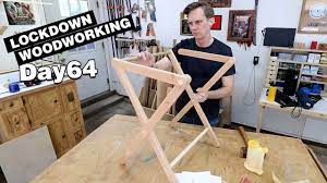 Folding chairs are practical no matter how big or small your home is and that's because they're always great to have around just in case or to use in. Well I Kinda Goofed On The Folding Table Legs But Now We Re Back On Track Lockdown Day 64 Youtube