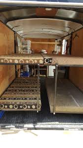Liftco folding bunk bed, cargo trailer sized with rail kit. 7 Cargo Trailer Rv Fold Up Bunk Beds Ideas Cargo Trailers Bunk Beds Bunks