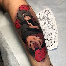 Was A Lot Of Fun Doing This Itachi Uchiha For Natalierz The Other Day And I Can T Wait To Add More To Her Sleeve Naruto Tattoo Anime Tattoos Tattoos For Guys