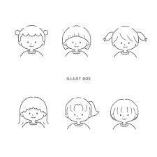 可愛い 女の子 手書き