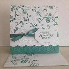 Elegant Birthday Cards For Women Elegant Birthday Card By Lesleybd Cards And Paper Crafts At Splitcoaststampers By Betsy Gatefold Cards Embossed Cards Card Craft