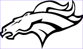 Football coloring pages broncos for. Pin On Coloring Pages