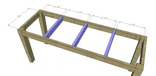 Diy high top pub table. Free Diy Furniture Plans To Build An Rh Inspired 1900s Boulangerie Bar Table 84 The Design Confidential