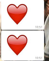 A classic red love heart emoji, used for expressions of love and romance. Herz Emoji Bug Whatsapp
