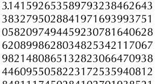 However, in the first 30 digits of pi's decimal expansion, one number is conspicuously missing. 200 Digits Of Pi Quiz Pi Day Quiz How Many Digits Can You Name Quiz Accurate Personality Test Trivia Ultimate Game Questions Answers Quizzcreator Com
