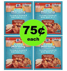 We may earn commission from links on this page, but we only recommend products we back. Easy Start To Your Day With 75 Mccormick Slow Cooker Breakfast Mix At Walmart Ends 5 20