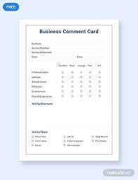 The template delivers a quiet favorable impression. Business Comment Card Template Free Jpg Google Docs Word Apple Pages Pdf Template Net Business Card Appointment Printable Business Cards Card Template