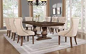Contemporary dining sets offer the opportunity for making lunch or dinner into more than just a. Amazon Com Kitchen Dining Room Sets 2 500 To 5 000 Table Chair Sets Kitchen D Home Kitchen