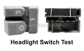 I am trying to tap into the high beam circuit at the stock connector for the projector shield solenoid ( working on the bixenon retrofit ) but the stock connector has three pronged. Part 1 How To Test The Headlight Switch 1994 1997 2 2l Chevy S10