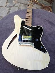 Jackson Surfcaster 1990s Blonde Transparent Black Binding Shark Tooth Inlay Upgrades The Owls Are Not What They Seem Reverb Cool Electric Guitars Jackson Cool Guitar