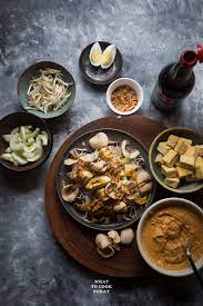 Ketoprak Vermicelli Tofu Salad And Peanut Dressing Food Photo Food Photography Photographing Food