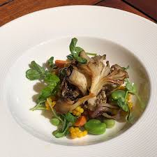 Maybe you would like to learn more about one of these? Fort Ross Vineyard Blog Roasted Maitake Mushroom With Pearl Couscous Pea Shoots And Fava Bean Salad