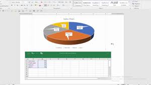 how to create a pie chart in microsoft word document 2017