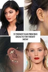 Maybe you would like to learn more about one of these? 15 Trendy Ear Piercing Ideas To Try Right Now Styleoholic