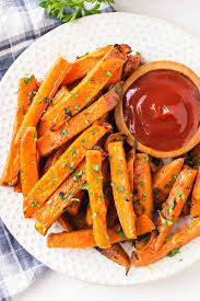 They will cool quickly and just won't be as great. Baked Sweet Potato Fries The Cookie Rookie Sweet Potato Fries Baked Sweet Potato Fries Sweet Potato Recipes Fries