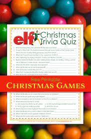 The worlds largest collection of elf trivia quizzes in the movies category. Elf Trivia Christmas Quiz Free Printable Flanders Family Homelife