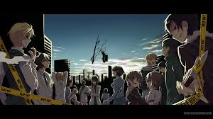 Free anime live / animated wallpapers. Wallpaper Anime Durarara Heiwajima Shizuo Ryuugamine Mikado Kida Masaomi Orihara Izaya Police Tape Screenshot 1920x1080 Kingbourne 210171 Hd Wallpapers Wallhere