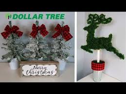 802 Dollar Tree Christmas Diys Rustic Flocked Trees Reindeer Topiary Youtube Diy Dollar Tree Decor Dollar Tree Christmas Decor Christmas Diy