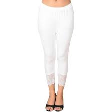 Find athletic clothing, shoes & more up to 70% off on poshmark. Ladies White Cotton Lycra Net Capri Legging Size 28 40 Rs 149 Piece Id 21353491612
