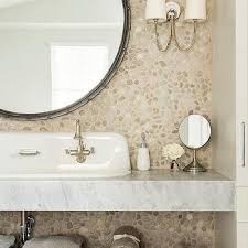 Kichler, quoizel, hinkley lighting, maxim, progress lighting Tan Pebbles On Bathroom Wall Design Ideas