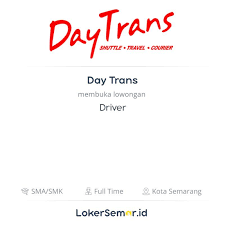 Check spelling or type a new query. Lowongan Kerja Driver Di Day Trans Lokersemar Id