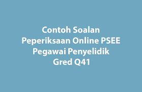 Pembantu penyelidik kemajuan bioteknologi & biakbaka. Contoh Soalan Peperiksaan Online Psee Pegawai Penyelidik Gred Q41dan Q29 Panduan Exam Spa Online