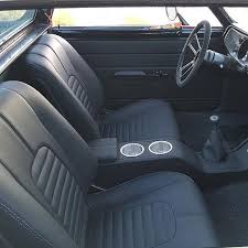 Websta Deluxeinteriors Jose Finishing Up This 1965 Elcamino For A Good Friend Restomod Protouring Custom Truck Interior Custom Car Interior Gmc Trucks