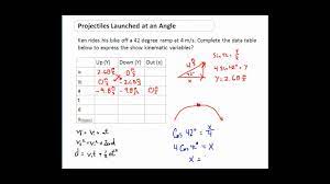 At 45 degrees launched angle, the range is 4 times in value to the maximum height. Projectile Motion Boundless Physics
