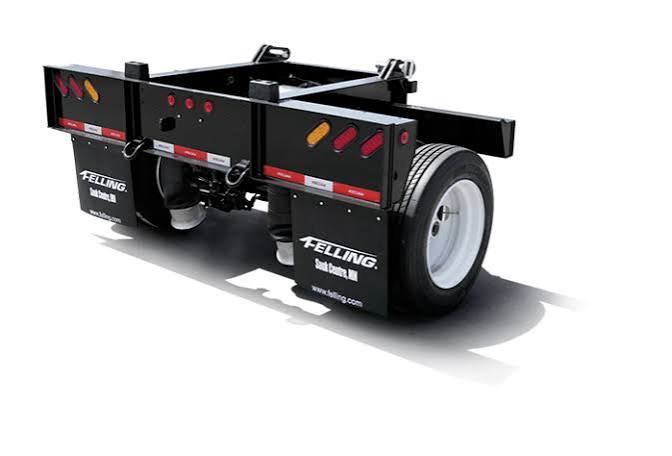 Felling Trailers Inc FT-10WD Lowboy Trailer