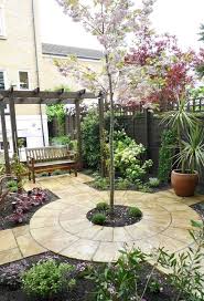 Image Result For Garden Design Wide Shallow Plot Small Courtyard Gardens Courtyard Gardens Design Front Yard Garden Design