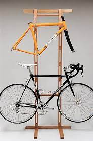 ハイセンスかつ上質な木製バイクラック kinoラック cyclowired 自転車 壁掛け 自転車ラック インテリア 収納
