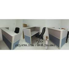 With experience of more than 15 years in the custom furniture industry, we have formed a set of standard workflow to better. Reception Desk Custom Made Office Partition Cheapest Price Shopee Philippines