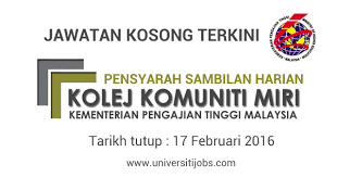 Kerja kosong sabah 2018 sabah electricity sdn bhd. Jawatan Kosong Pensyarah Gred 41 2018 Kerja Kosl