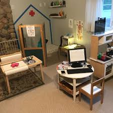 Preschool Doctor Office In 2020 Corner Desk Doctor Office Home Decor
