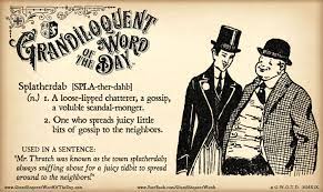 Splatherdab Word Of The Day Words Uncommon Words