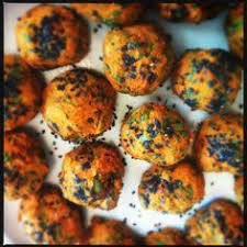 Baked Sweet Potato Falafel Recipe 101 Cookbooks Sweet Potato Falafel Recipe Falafel Recipe Delicious Healthy Recipes