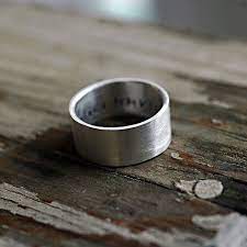Silver Wedding Band Modern Wedding Ring Mens Ring Mens Wedding Band Unisex Wide Wedding Ri Silver Wedding Bands Wide Wedding Rings Modern Wedding Rings
