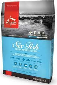 Orijen Grain Free Six Fish Dry Cat Food Petflow Dog Food Recipes Dry Cat Food Orijen Dog Food