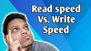 Why writing speed is always slower than reading speed