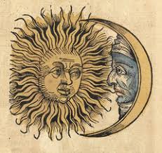 The most common half moon painting material is paper. Sun And Moon Painting Half And Half Painting Inspired
