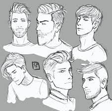 The best way to choose a suitable hairstyle will be to adapt that to the condition from the face. Image Result For Hairstyles Drawing Male Guy Drawing Cartoon Drawings Character Drawing