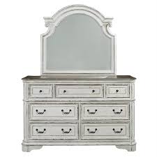 Slumberland carries a large collection of bedroom furniture, whether you prefer a traditional style for your master suite, a playful twin set for the kid's room, or a glamorous queen set for guest quarters. Antique White Finish Queen Sleigh Bedroom Set 5pcs Magnolia Manor 244 Br Liberty Furniture 244 Br Qsldmcn