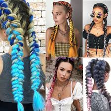 How long can you leave kanekalon hair in? Kanekalon Jumbo Braid Synthetic Ombre Braiding Hair Xpression Hair For Braids Crochet Tresse Extension Hair For African Aliexpress