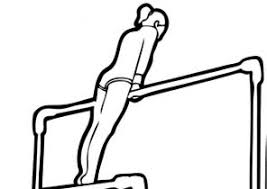 Here is a printable coloring page of the olympic rings. Gymnastics Coloring Pages Coloring4free Com