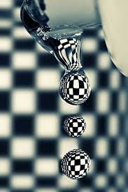 Abstract Black And White Macro Photography Bw Checker Drops Macro Photography Black And White Abstract White Photography